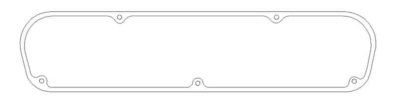 Cometic Gasket — Cometic Gasket Chrysler W2/W5/W7/W9 Head V8 0.94in Fiber Valve Cover Gasket
Valve Cover Gasket - view 1