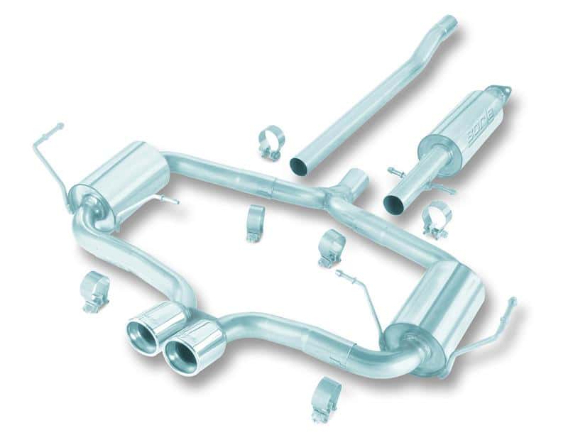 Borla — Borla 04-06 Mini Cooper S (Incl. Convertible) Aggressive Cat-back
Cat-Back System
ExhstSysKt - view 3