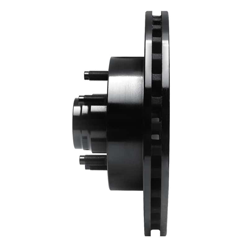 R1 Concepts — R1 98-02 Ford Ranger (USA/Canada) Front Right Drilled & Slotted Black Brake Rotor
R1 Brake Rotor Drill - view 3