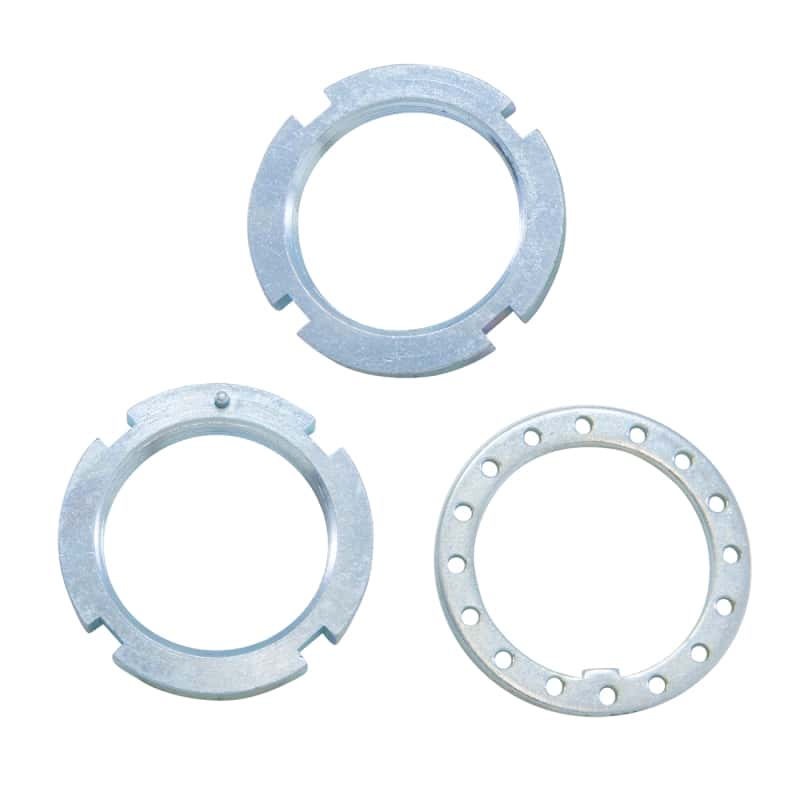 Yukon Gear & Axle — Yukon Gear Spindle Nut Kit for Dana 30 Dana 44 & GM 8.5in Non CJ/Scout
Spindle nut & washer
Spindle nut/washer - view 2
