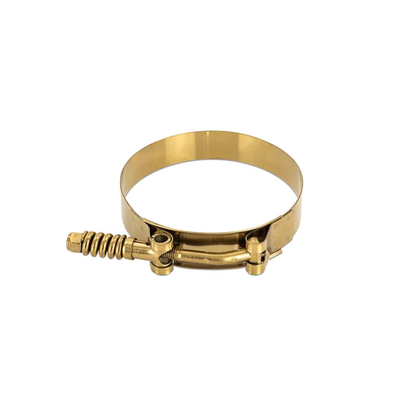 Mishimoto — Mishimoto 3.75 Inch Stainless Steel Constant Tension T-Bolt Clamp - Gold
Hose Clamp - view 1