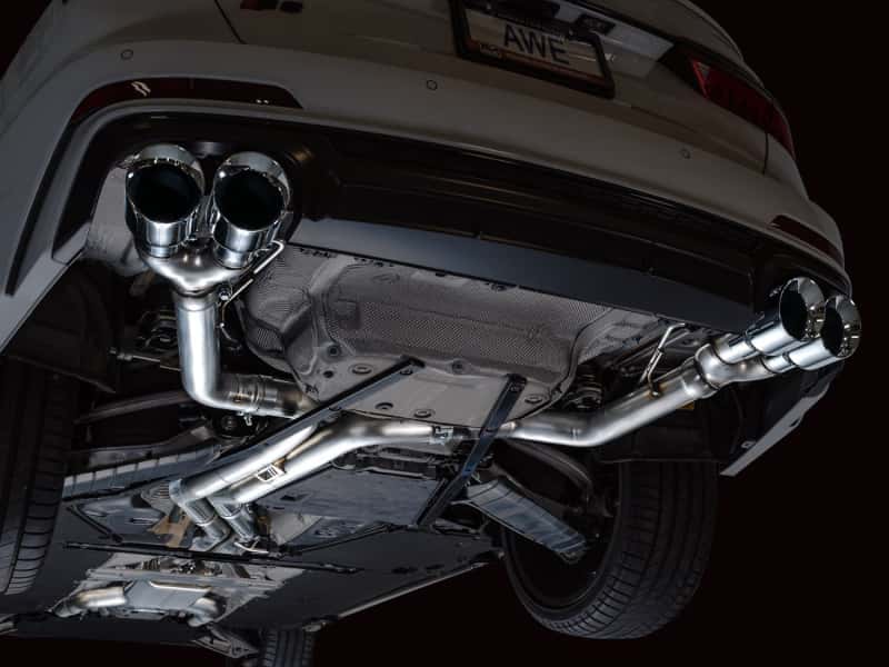 AWE Tuning — AWE Tuning 19-23 Audi C8 S6/S7 2.9T V6 AWD Track Edition Exhaust - Chrome Silver Tips
Track Exhaust - view 15
