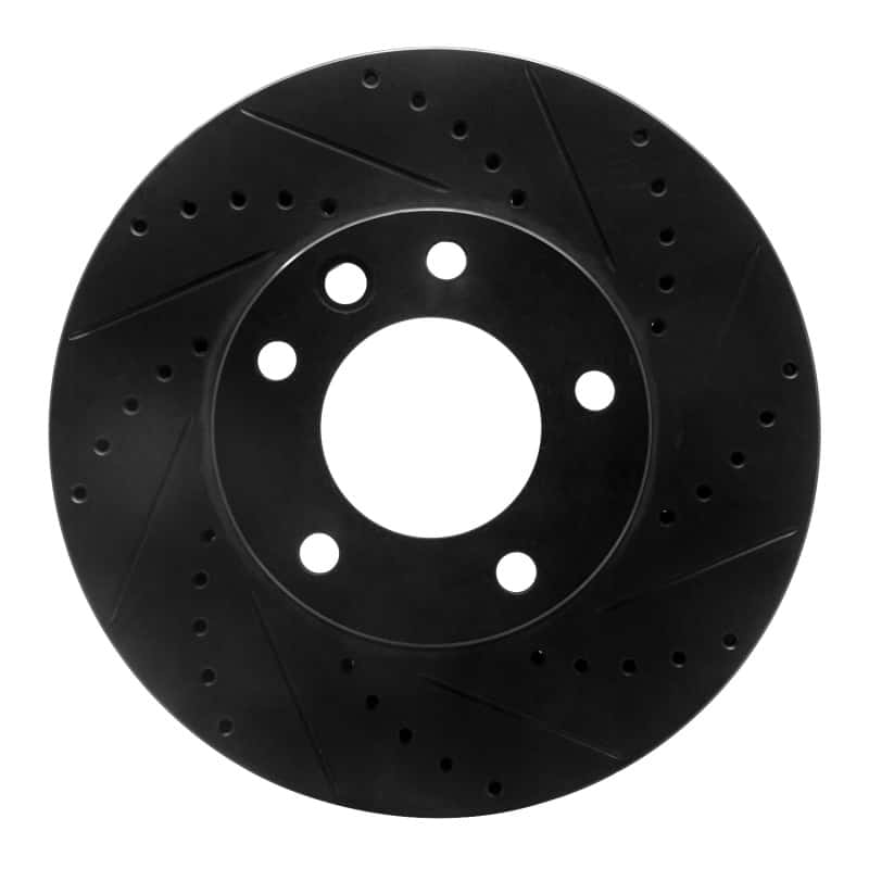 R1 Concepts — R1 08-18 Mercedes-Benz G500 (USA/Canada) Front Right Drilled & Slotted Black Brake Rotor
R1 Brake Rotor Drill - view 1