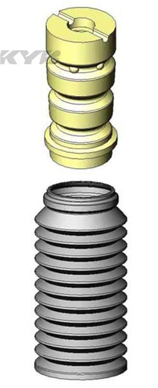 KYB — KYB Shocks & Struts Strut Boots Rear AUDI A4 2002-04 AUDI RS4 2007-08 AUDI TT (Exc. Quattro) 2008-09
Strut Boot - view 4