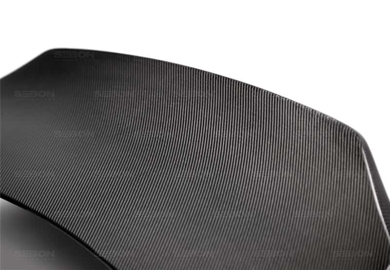 Seibon — Seibon 08-14 Subaru Impreza WRX/STi 4dr C-style Carbon Fiber Trunk Lid - view 12