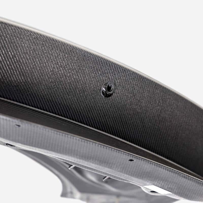 Anderson Composites — Anderson Composites 2024 Ford Mustang Type-AC Double Sided Carbon Fiber 1-Piece Decklid - view 6