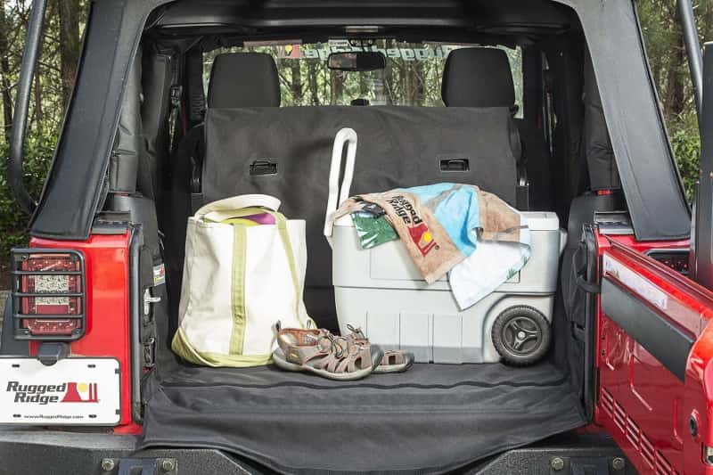 Rugged Ridge — Rugged Ridge C3 Cargo Cover W/O Subwoofer 07-18 Jeep Wrangler JK 2 Door
Cargo Area Liner
OFFROAD_INTERIOR - view 4