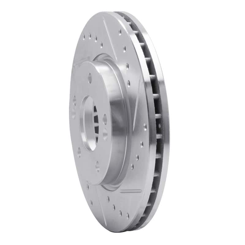 R1 Concepts — R1 07-10 Hyundai Elantra Front Right Drilled & Slotted Silver Brake Rotor
R1 Brake Rotor Drill - view 2