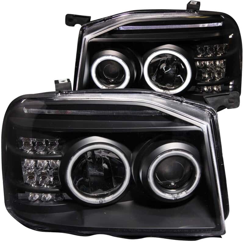 ANZO — ANZO 2001-2004 Nissan Frontier Projector Headlights w/ Halo Black (CCFL)
Head Light Set
HdLtSet - view 2