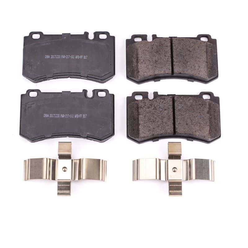 PowerStop — Power Stop 03-06 Mercedes-Benz CL55 AMG Rear Z17 Evolution Ceramic Brake Pads w/Hardware
Z17 Brake Pads - view 1