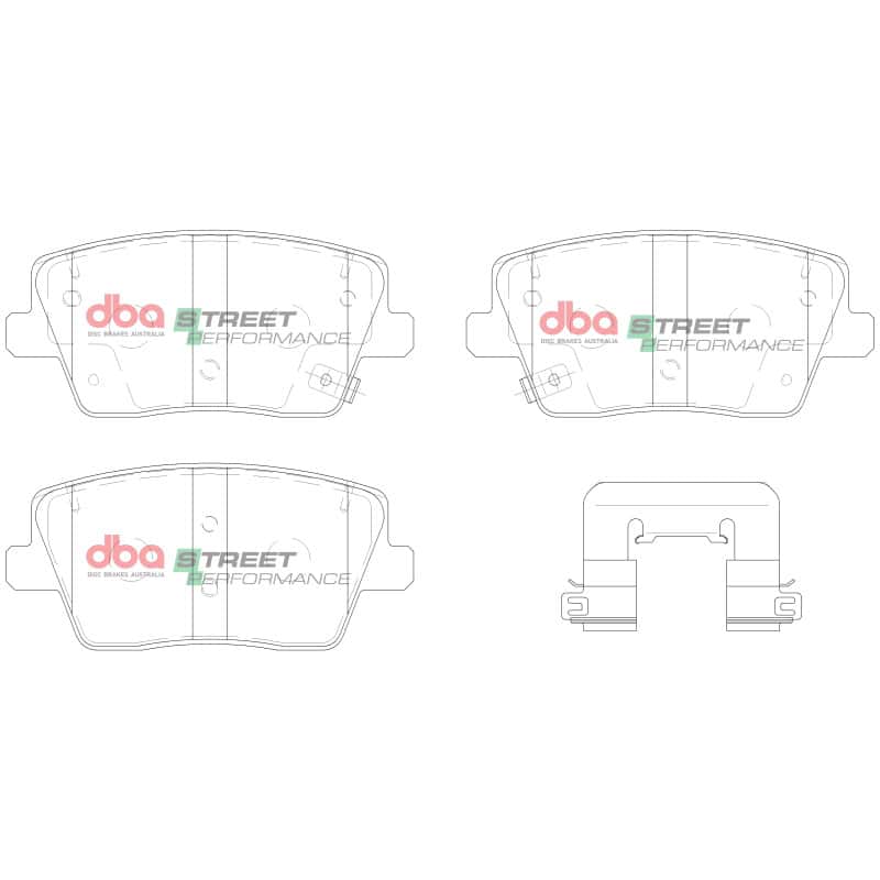 DBA — DBA 22-23 Hyundai Veloster/Veloster N Rear SP Performance Brake Pads
Brake Pad - view 1