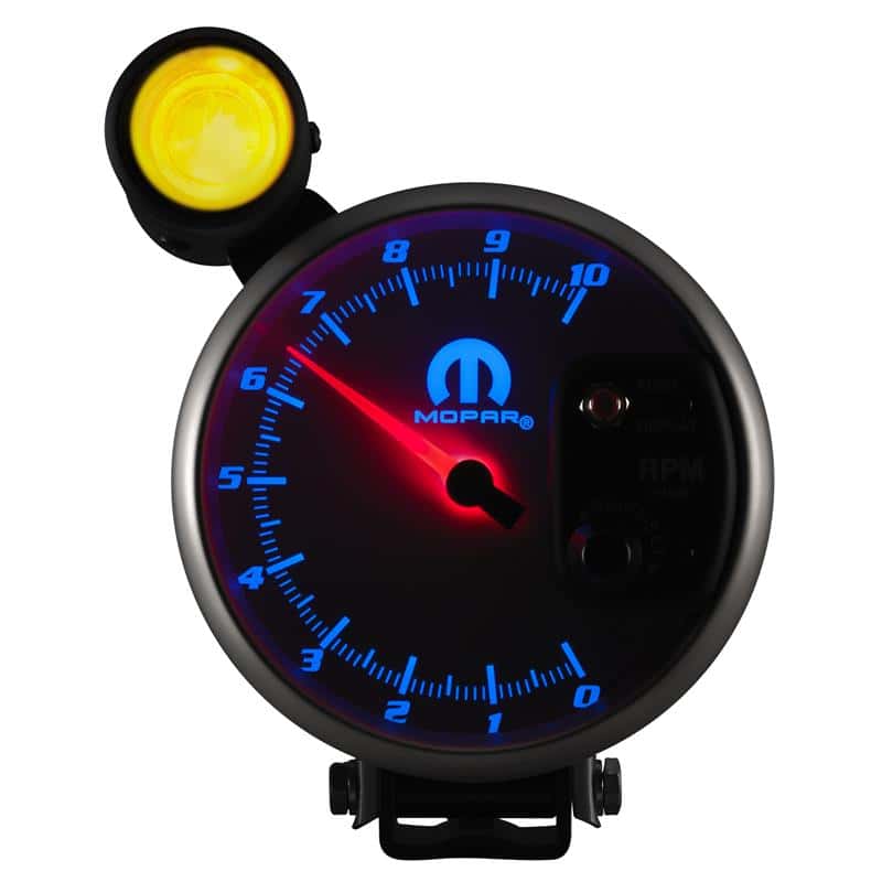 AutoMeter — Autometer Mopar 5in / 10k RPM / Pedestal Mount White Tachometer w/ Shift Light
MOPAR #P5155975,5" - view 5