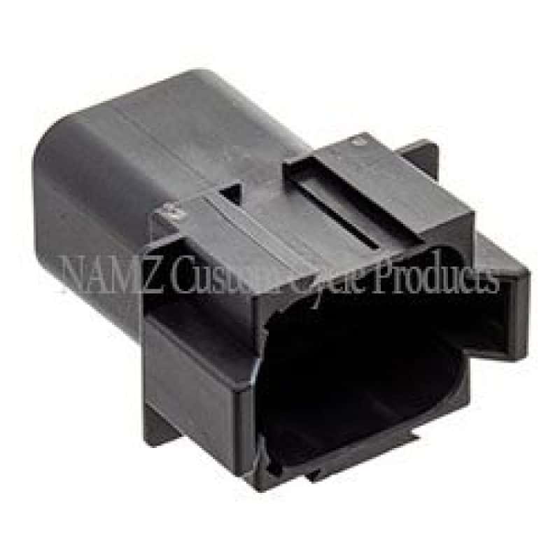 NAMZ — NAMZ Deutsch DT Series 8-Wire Receptacle & Wedgelock - Black (HD 72108-94BK) - view 2