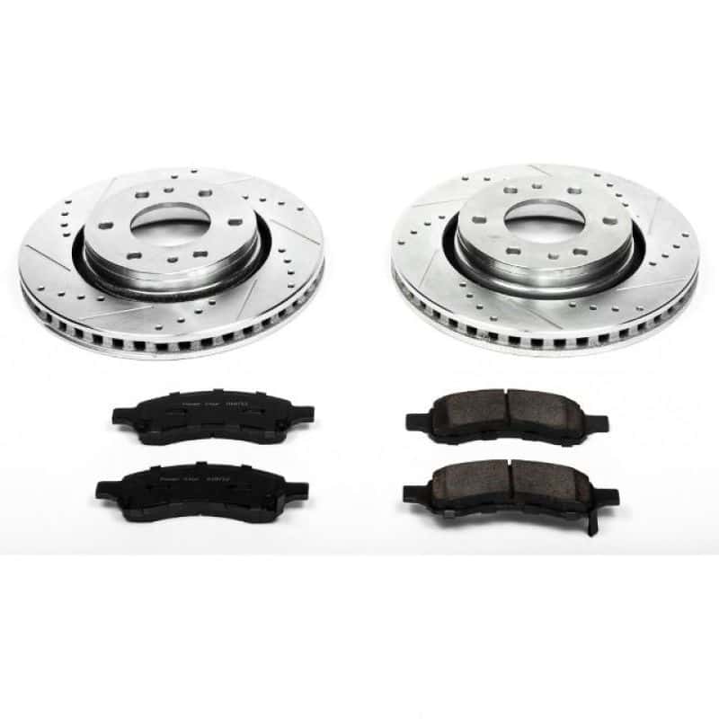 PowerStop — Power Stop 06-07 Buick Rainier Front Z23 Evolution Sport Brake Kit - view 1