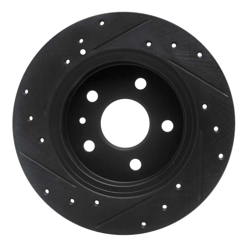 R1 Concepts — R1 16-23 Chevrolet Cruze Rear Right Drilled & Slotted Black Brake Rotor
R1 Brake Rotor Drill - view 5