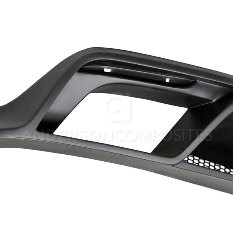 Anderson Composites — Anderson Composites 15-16 Ford Mustang R-Style Rear Valance (for Quad Tip Exhaust) - view 5