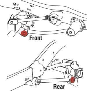 SPC Performance — SPC Performance Front/Rear Lower Control Arm xAxis Joint Jeep 07-14 Wrangler / 93-98 Grand Cherokee
CROSSAXIS JOINT
XAXIS JOINT - view 2