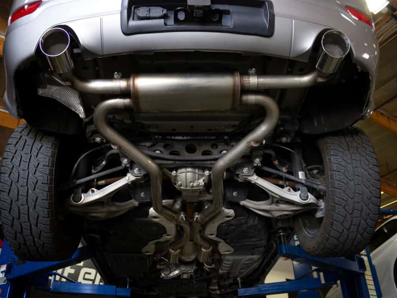 aFe — aFe Vulcan Series 2.5in 304SS Cat-Back Exhaust 11-20 Jeep Grand Cherokee (WK2) 5.7L w/ Black Tips
Cat-Back Exhaust - view 6