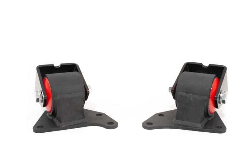 Innovative Mounts — Innovative 90-93 Mazda Miata NA 1.6L Black Steel Replacement Mounts 60A Bushings (No Trans Mount) - view 2