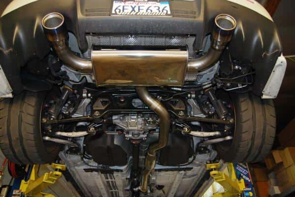 Invidia — Invidia 09+ EVO 10 Q300 Titanium Tip Cat-back Exhaust - view 3