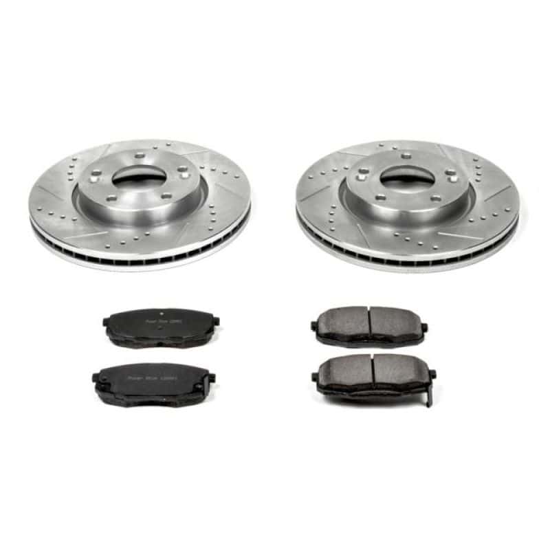 PowerStop — Power Stop 09-12 Hyundai Elantra Front Z23 Evolution Sport Brake Kit - view 1