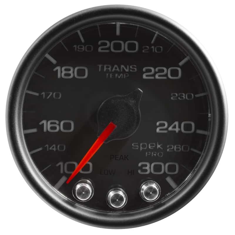 AutoMeter — Autometer Spek-Pro Gauge Trans Temp 2 1/16in 300f Stepper Motor W/Peak & Warn Blk/Blk
GA 2" TRNST BCB SPEK - view 3