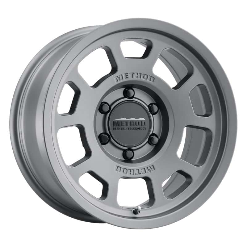 Method Wheels — Method MR705 17x8.5 0mm Offset 6x5.5 106.25mm CB Titanium Wheel - view 1