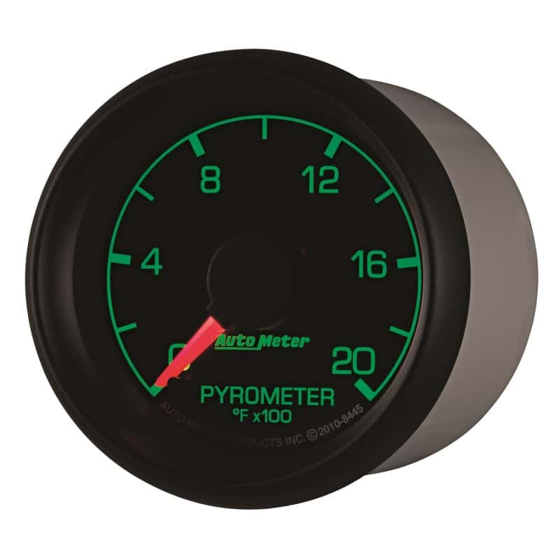 AutoMeter — Autometer Factory Match Ford 52.4mm Full Sweep Electronic 0-2000 Deg F EGT/Pyrometer Gauge
GA 2" EGT 2000F FFM - view 11