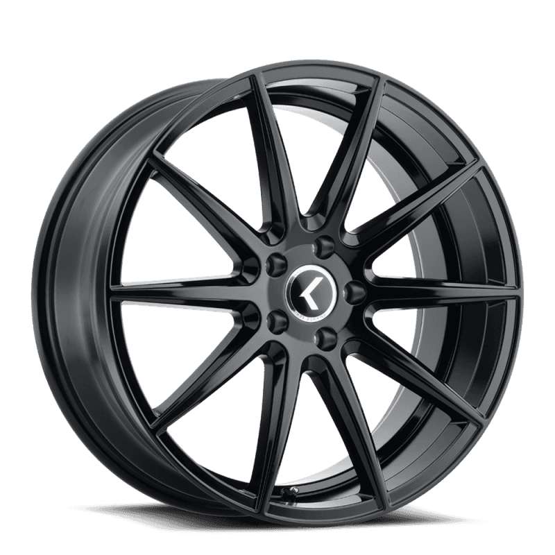 Kraze Wheels — Kraze KR194 Cosmos 17x8 / 5x114.3 BP / 38mm Offset / 72.62mm Hub Gloss Black Wheel
KRAZE KR194 - view 1