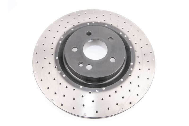 DBA — DBA 14-20 Mercedes-Benz CLA45 AMG (350mm Front Rotor) Front 4000 Series Cross Drilled Rotor
Brake Rotor
Brake Disc - view 1