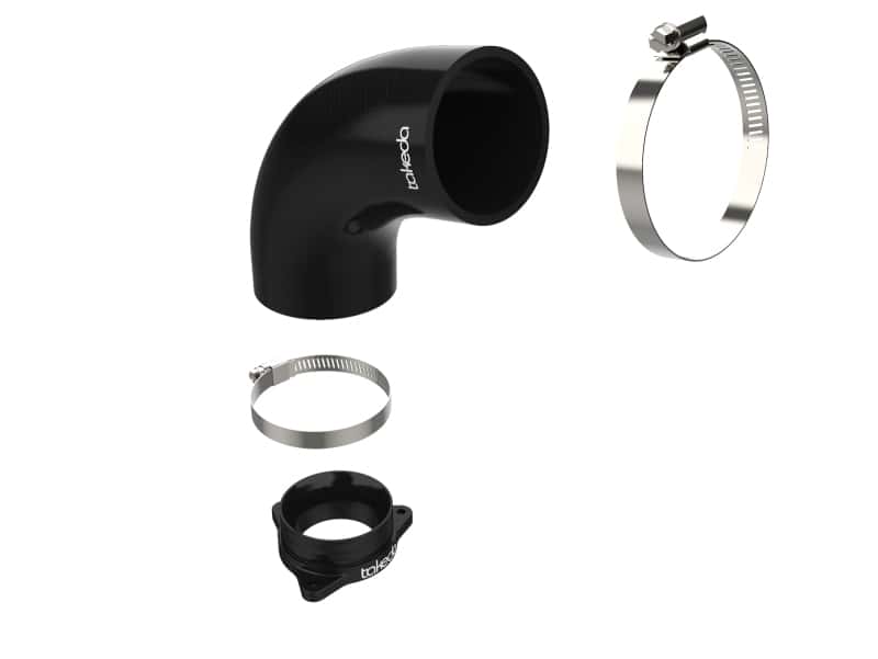 aFe — aFe 2019-2020 Hyundai Veloster N L4-2.0L (T) Takeda Turbo Inlet w/ Takeda Intake
Turbo Inlet - view 3