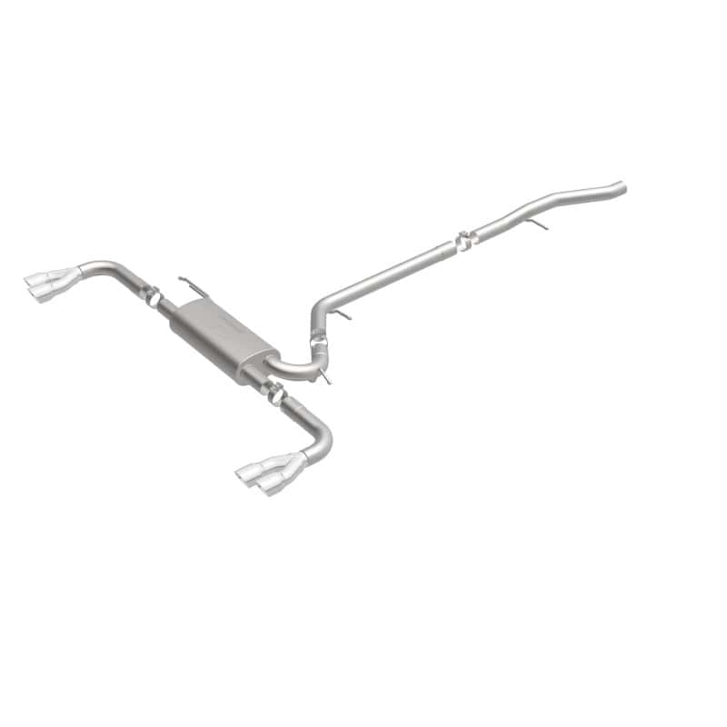 Magnaflow — MagnaFlow 15-17 GMC Terrain V6 3.6L 409SS Cat-Back Exhaust Quad Split Rear with 3in Polished Tips
Cat-Back - view 3