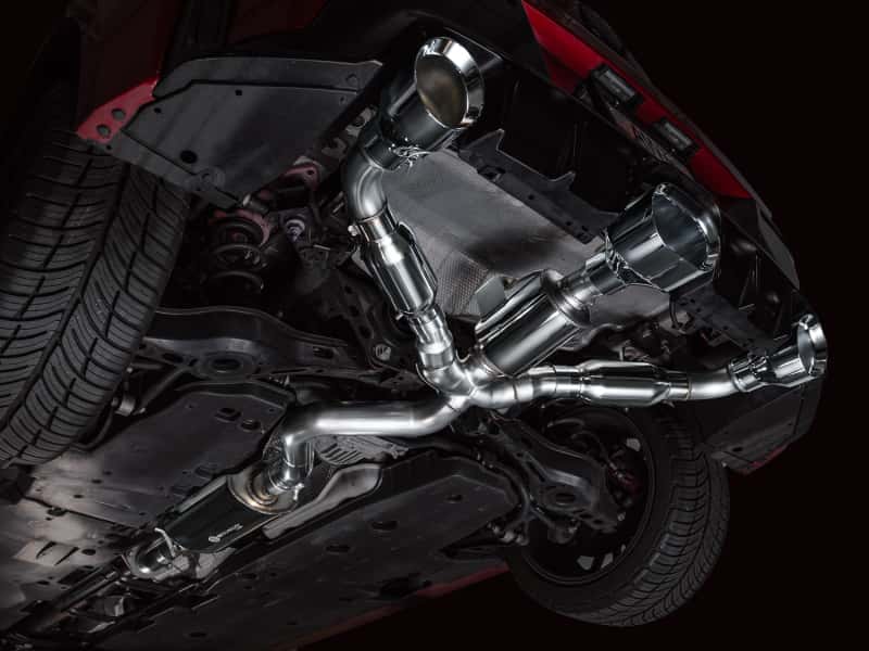 AWE Tuning — AWE 23-24 Toyota GR Corolla Touring Edition Catback Exhaust - Chrome Silver Tips
Touring Catback - view 7