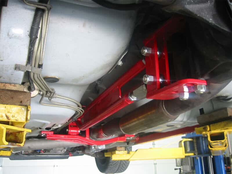 UMI Performance — UMI Performance 93-02 GM F-Body Tunnel Brace Mount Long Tube Header Set-Ups w/ Loop
Tunnel Brace - view 2