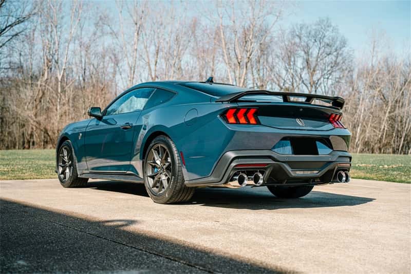 CORSA Performance — Corsa 24+ Ford Mustang Dark Horse 5.0L 3in Dual Rear Axle-Back w/Twin 4.5in Polish Straight Tips
Exhaust - view 2