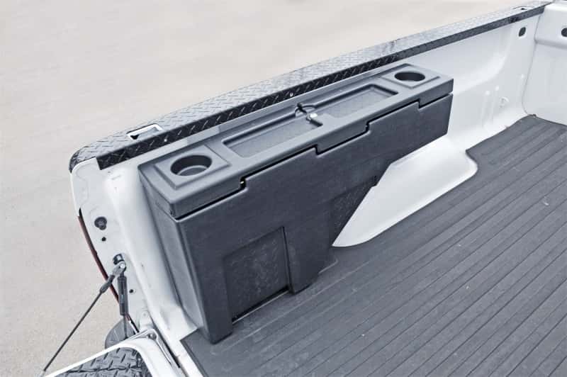 Dee Zee — Dee Zee Universal Tool Box - Specialty Wheel Well Poly
ToolBxTrkBedSideRail - view 8