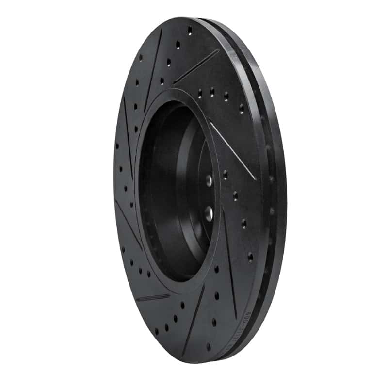 R1 Concepts — R1 12-18 BMW 428I Front Right Drilled & Slotted Black Brake Rotor
R1 Brake Rotor Drill - view 4