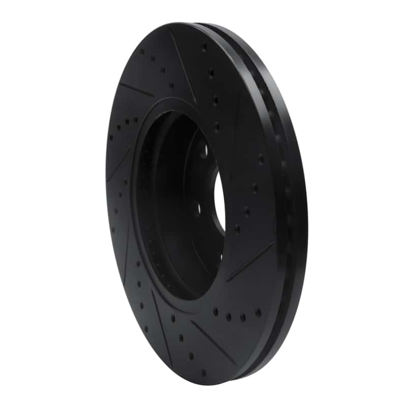 R1 Concepts — R1 15-20 Chevrolet Colorado Front Left Drilled & Slotted Black Brake Rotor
R1 Brake Rotor Drill - view 4