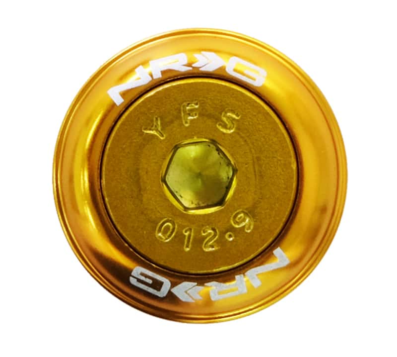 NRG — NRG Fender Washer Kit w/Color Matched M8 Bolt Rivets For Plastic (Rose Gold) - Set of 8 - view 4