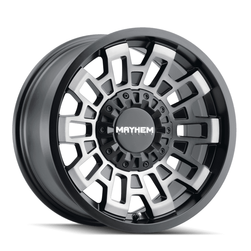 Mayhem — Mayhem 8113 Cortex 17x9 / 5x127 BP / -12mm Offset / 87.1mm Hub Matte Black w/ Dark Tint Wheel - view 1
