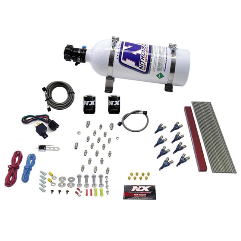 Nitrous Express — Nitrous Express GM LT1/LS1 Pro Piranha Nozzle Gas Nitrous Kit w/5lb Bottle
Injection System Kit
N2OSys - view 2