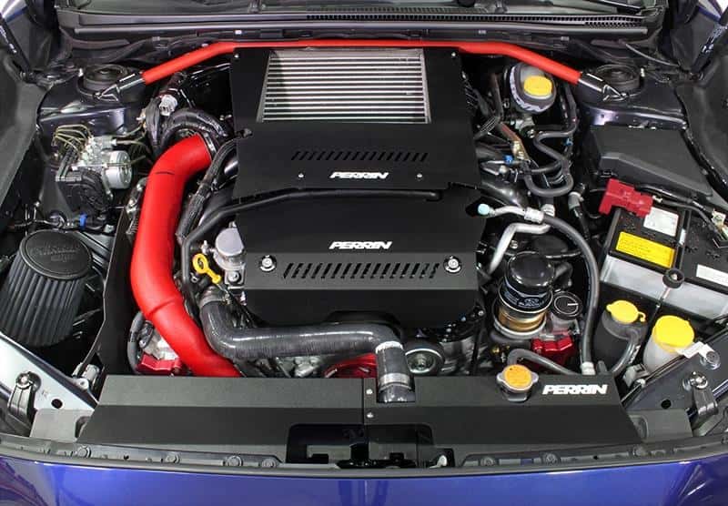 Perrin Performance — PERRIN 15-21 Subaru WRX Charge Pipe - Red - view 4