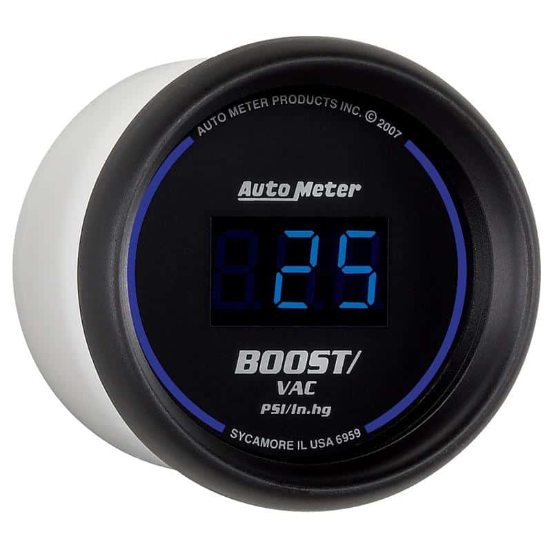 AutoMeter — Autometer Cobalt Digital 52.4mm Black Vacuum/Boost Gauge
GA 2" BST 30PSI CBD - view 4