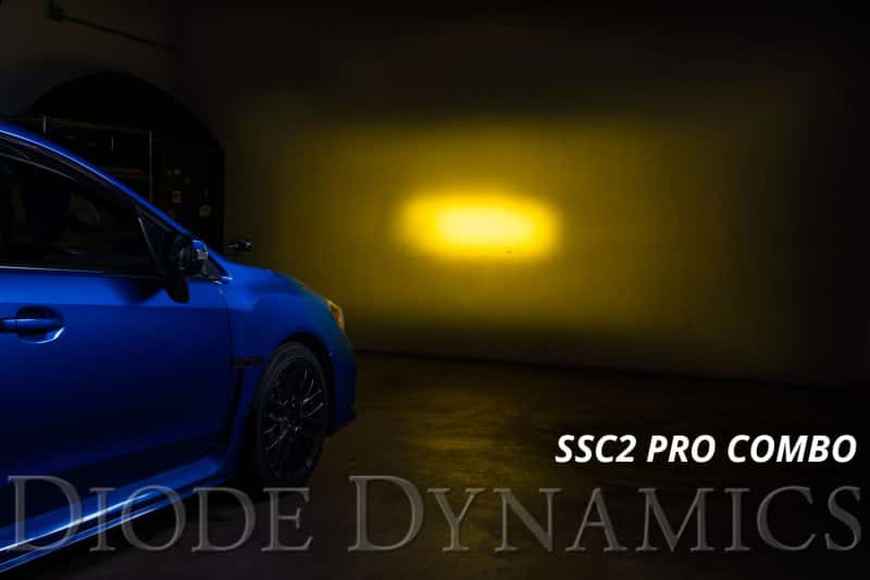 Diode Dynamics — Diode Dynamics 15-21 Subaru WRX/STi Pro Stage Series 2in LED Ditch Light Kit - Yellow Combo - view 8