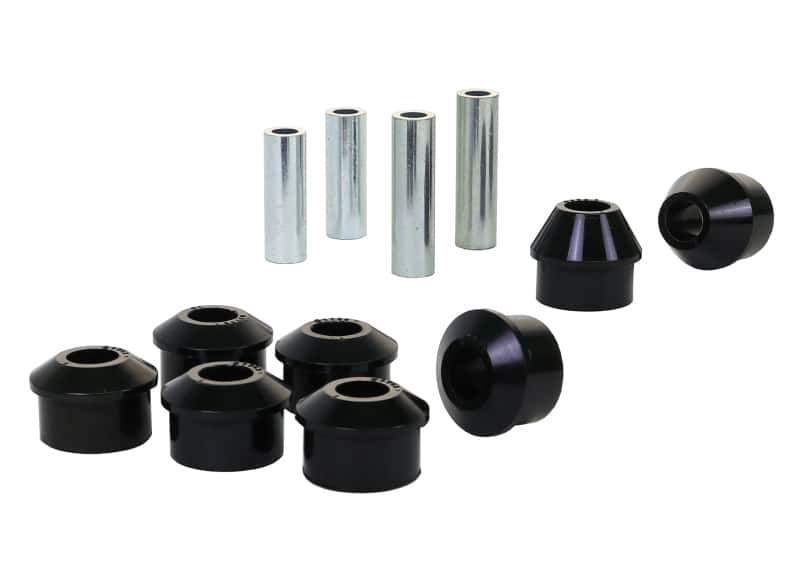 Whiteline — Whiteline Mazda 3/81-12/85 323 BD FWD / 10/85-4-90 323 BF Rear Trailing Arm Lower Fr&Rr Bushing Kit
Bushing Kit - view 2