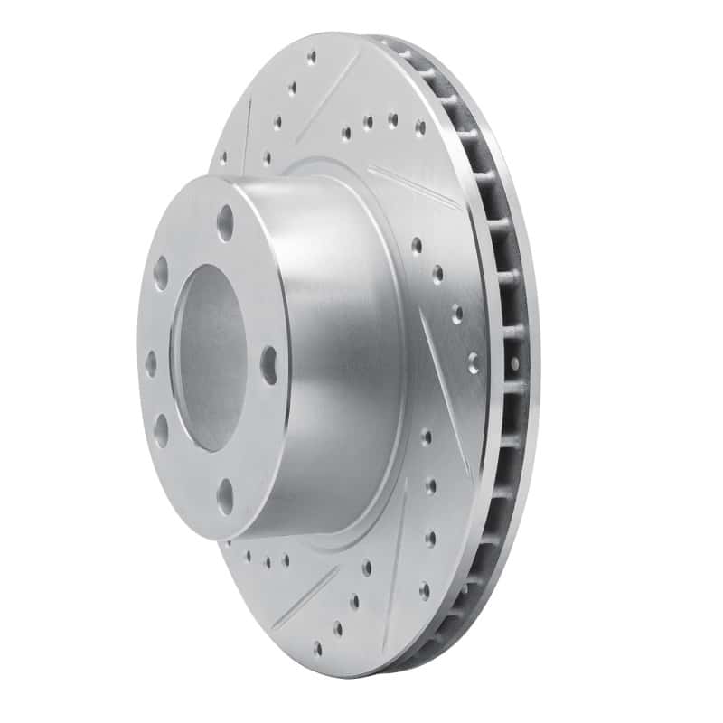 R1 Concepts — R1 82-89 BMW 535I Front Left Drilled & Slotted Silver Brake Rotor
R1 Brake Rotor Drill - view 2