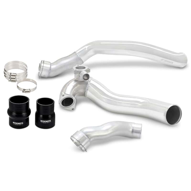 Mishimoto — Mishimoto 2024+ Ford Mustang EcoBoost Charge Pipes - Polished
Intercooler Pipe Set - view 1