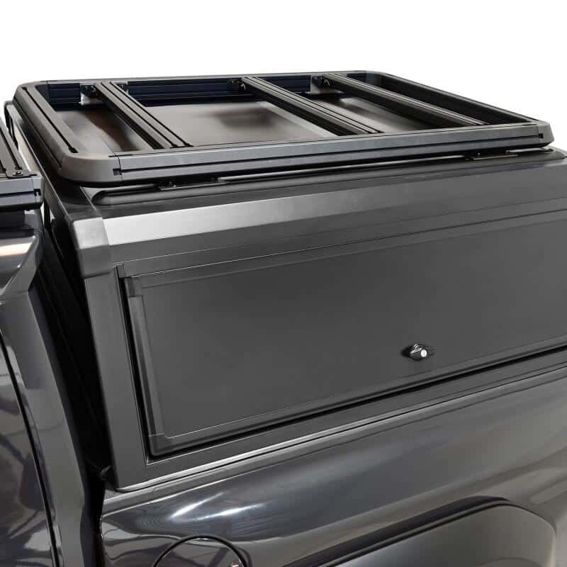 Westin — Westin EXP Roof Rack for Mid Size EXP Truck Cap (RACK ONLY - NO CAP) 45x55in. - Tex. Blk
Roof Rack - view 6