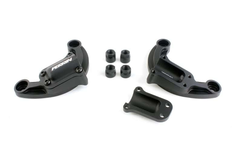 Perrin Performance — Perrin 2022 Subaru WRX Strut Brace w/ Billet Feet - Black - view 4