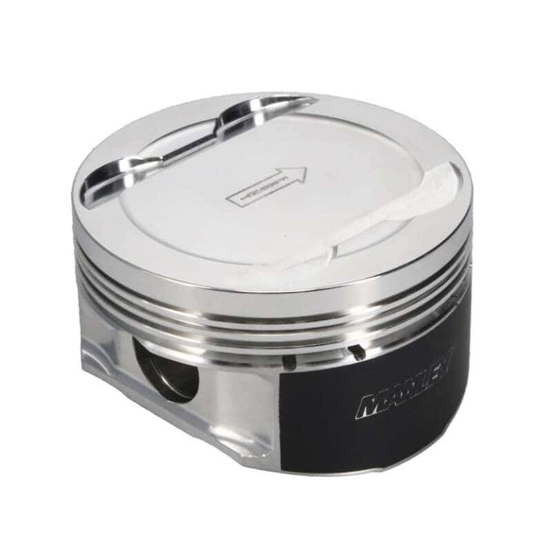 Manley Performance — Manley Ford 3.7L Cyclone 3.780in Bore +2.0cc Coated Dome Platinum Series Pistons
Piston Set - view 1